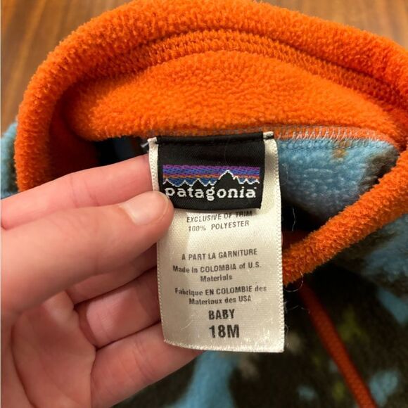 Patagonia vintage fleece patterned vest - Picture 4 of 7